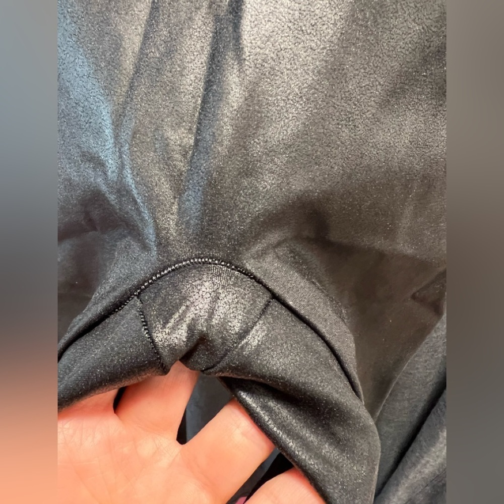 Spanx Faux Leather Leggings in Black - Picture 9 of 14